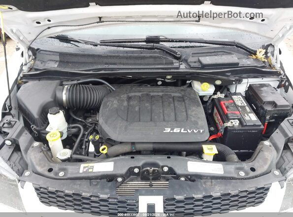 2C4RDGEG8KR517629 2019 DODGE GRAND CARAVAN Белый Вид сзади