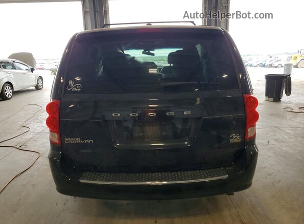 2C4RDGEG9GR312621 2016 DODGE GRAND Black Rear view