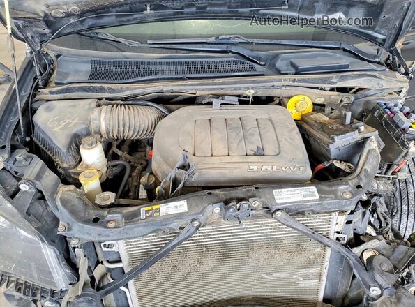 2C4RDGEG9GR312621 2016 DODGE GRAND Black Engine compartment view