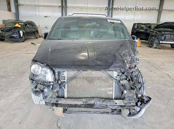 2C4RDGEG9GR312621 2016 DODGE GRAND Black Front view