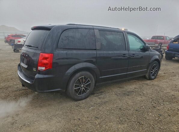 2C4RDGEG9HR714883 2017 DODGE GRAND Black Задня права чверть