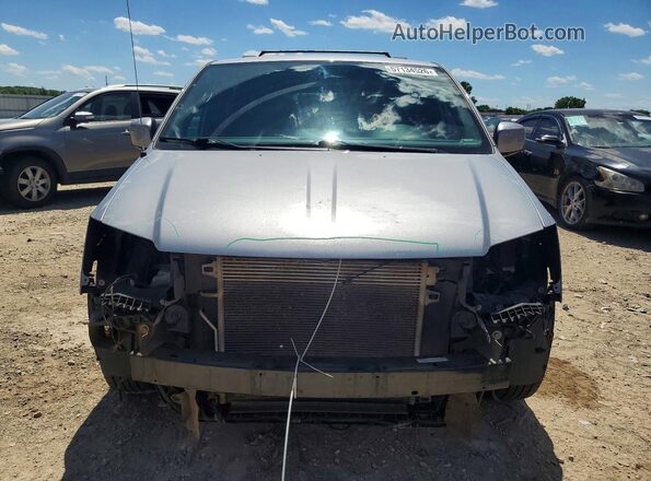 2C4RDGEG9HR852875 2017 DODGE GRAND Silver Front view