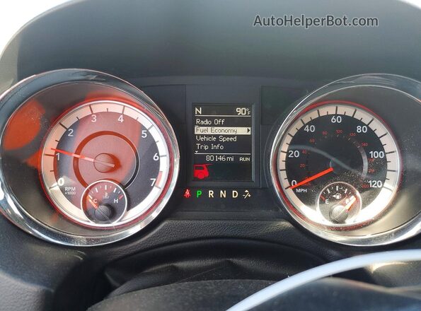 2C4RDGEG9HR852875 2017 DODGE GRAND Silver Instrument cluster view