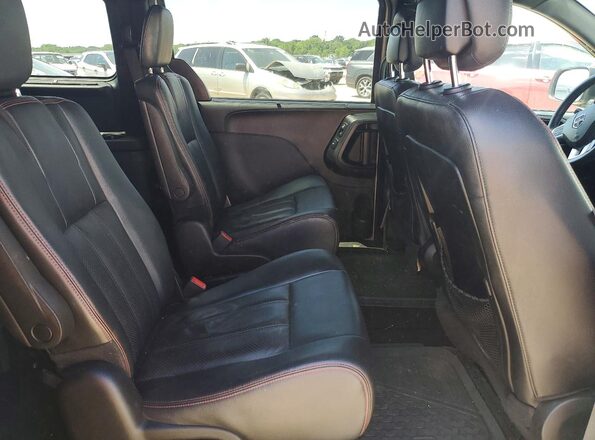 2C4RDGEG9HR852875 2017 DODGE GRAND Silver Rear interior view