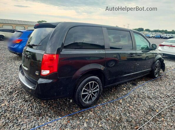 2C4RDGEG9KR617075 2019 DODGE GRAND Black Trasero derecho