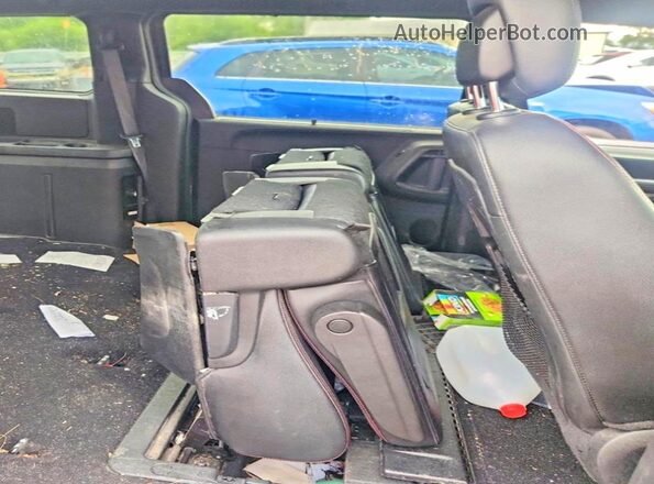 2C4RDGEG9KR617075 2019 DODGE GRAND Black Vista interior trasera