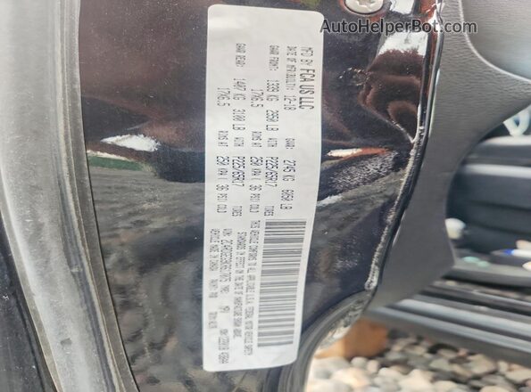 2C4RDGEG9KR617075 2019 DODGE GRAND Black Vista de la etiqueta del VIN