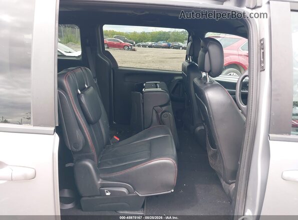 2C4RDGEGXGR375291 2016 DODGE GRAND CARAVAN Silver VIN կոդի պիտակի տեսք