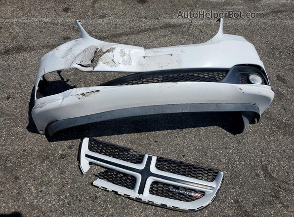 2C4RDGEGXJR337440 2018 DODGE GRAND White VIN կոդի պիտակի տեսք