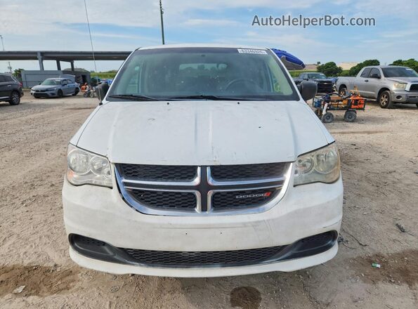 2C7WDGBG2JR364030 2018 DODGE GRAND White წინა ხედი