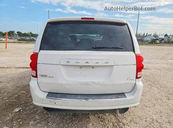 2C7WDGBG2JR364030 2018 DODGE GRAND White უკანა ხედი