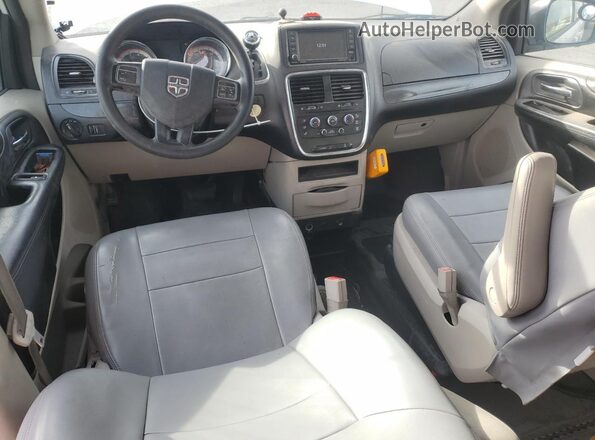 2C7WDGBG8JR243227 2018 DODGE GRAND White Widok deski rozdzielczej