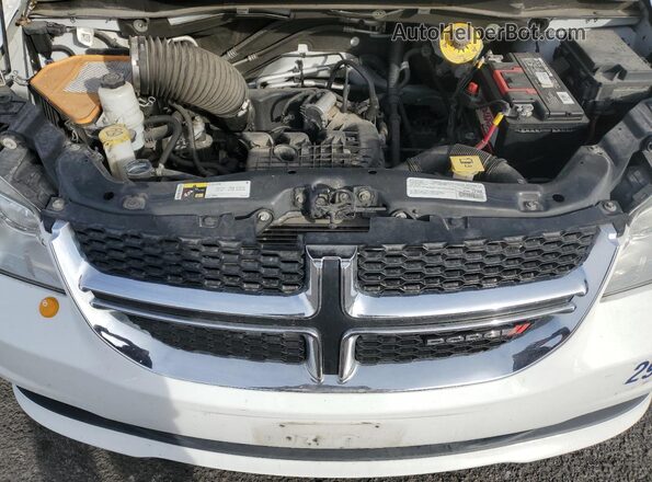 2C7WDGBG8JR243227 2018 DODGE GRAND White Widok komory silnika