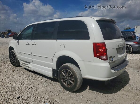 2C7WDGCG0HR767965 2017 DODGE GRAND White Rear left