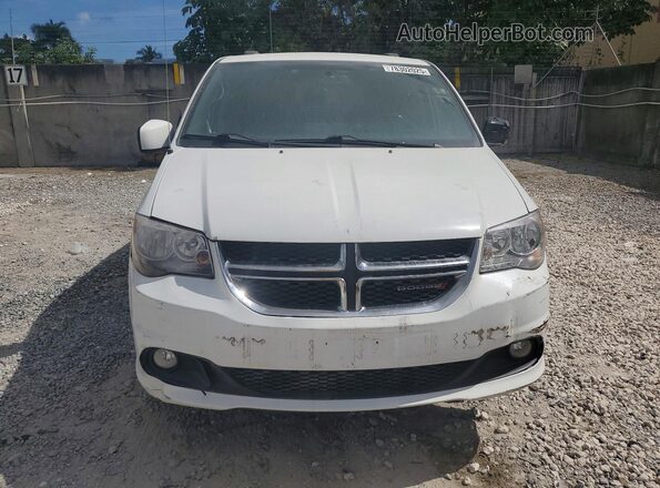 2C7WDGCG0HR767965 2017 DODGE GRAND White Front view