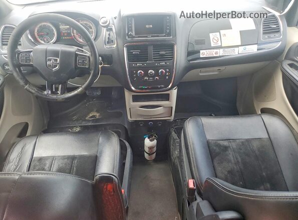 2C7WDGCG0HR767965 2017 DODGE GRAND White Dashboard view