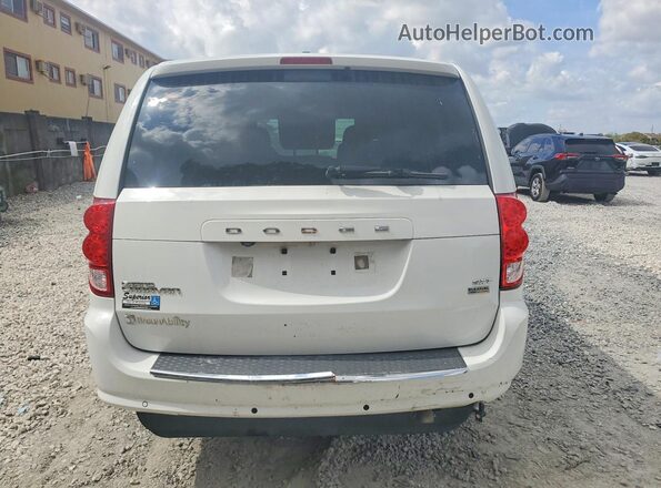2C7WDGCG0HR767965 2017 DODGE GRAND White Rear view