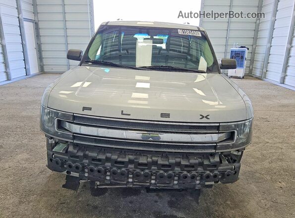 2FMGK5B82GBA23082 2016 FORD FLEX Silver Вид спереду