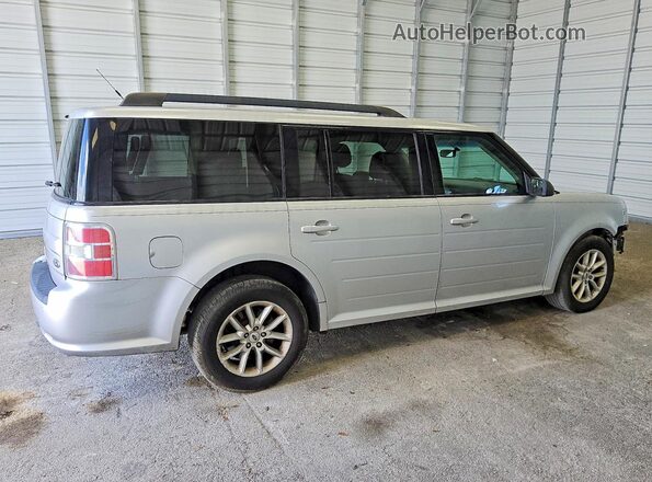 2FMGK5B82GBA23082 2016 FORD FLEX Silver Задня права чверть