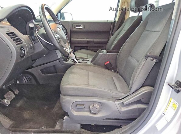 2FMGK5B82GBA23082 2016 FORD FLEX Silver Вид салону спереду