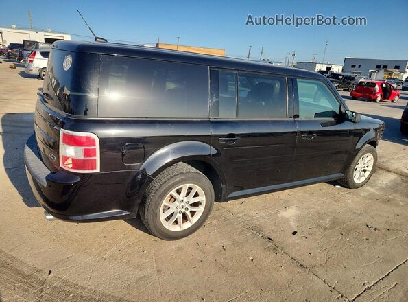 2FMGK5B82KBA06596 2019 FORD FLEX Black Trasero derecho