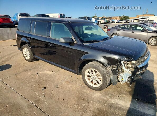 2FMGK5B82KBA06596 2019 FORD FLEX Black Delantero derecho