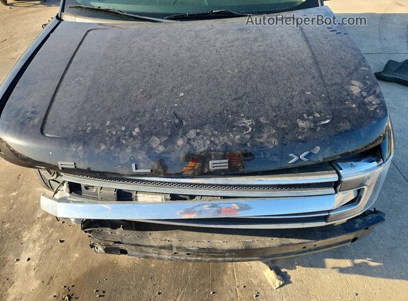 2FMGK5B82KBA06596 2019 FORD FLEX Black Vista del compartimento del motor