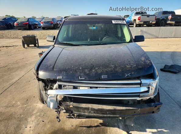 2FMGK5B82KBA06596 2019 FORD FLEX Black Vista frontal