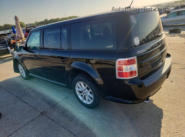 2FMGK5B82KBA06596 2019 FORD FLEX Black Trasero izquierdo