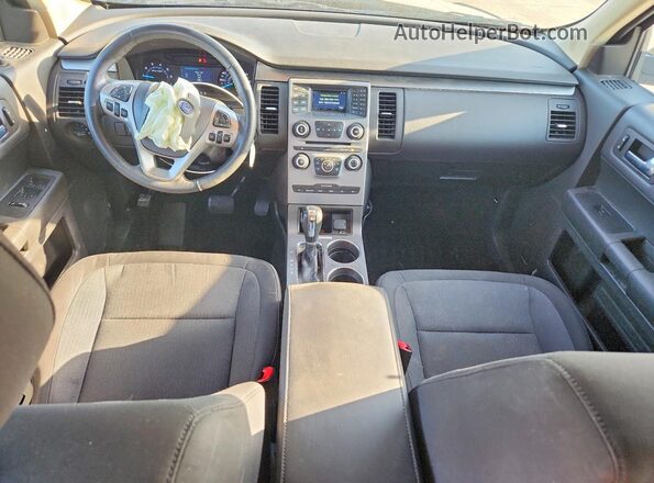 2FMGK5B82KBA06596 2019 FORD FLEX Black Vista del salpicadero