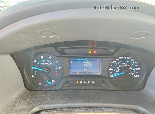 2FMGK5B82KBA06596 2019 FORD FLEX Black Vista del cuadro de instrumentos
