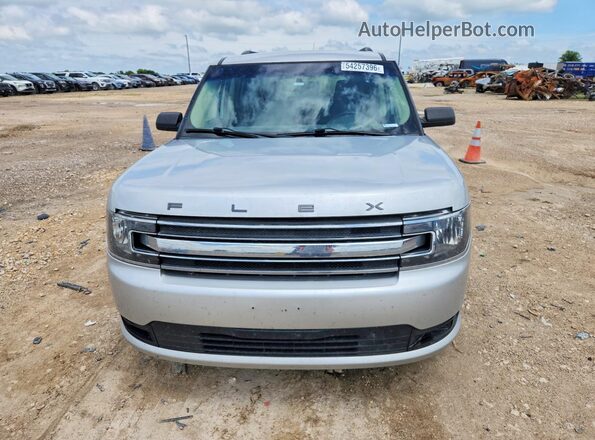 2FMGK5B82KBA32163 2019 FORD FLEX Silver Դիմացի տեսք