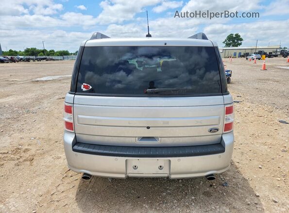 2FMGK5B82KBA32163 2019 FORD FLEX Silver Հետևի տեսք