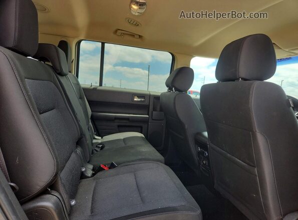2FMGK5B82KBA32163 2019 FORD FLEX Silver Սալոնի հետևի տեսք