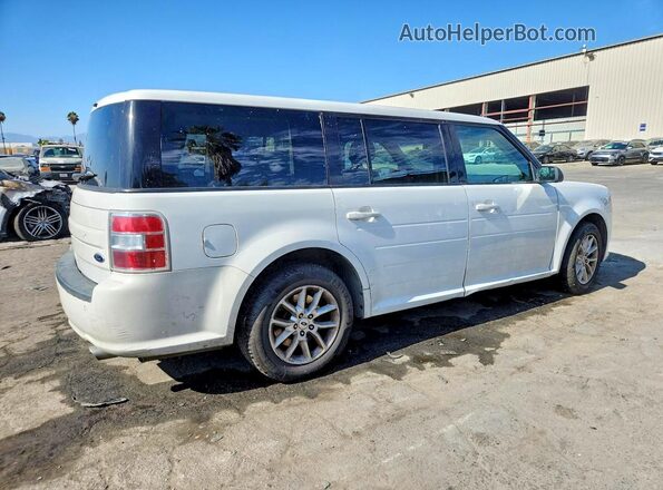 2FMGK5B84GBA12570 2016 FORD FLEX White Задня права чверть