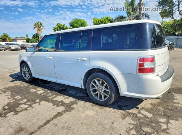 2FMGK5B84GBA12570 2016 FORD FLEX White Задня ліва чверть