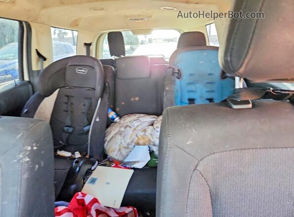 2FMGK5B84GBA12570 2016 FORD FLEX White Вид задніх сидінь