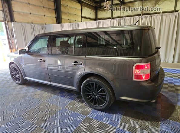 2FMGK5B84JBA02080 2018 FORD FLEX Gray Trasero izquierdo