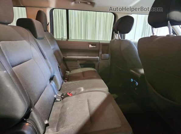 2FMGK5B84JBA02080 2018 FORD FLEX Gray Vista interior trasera