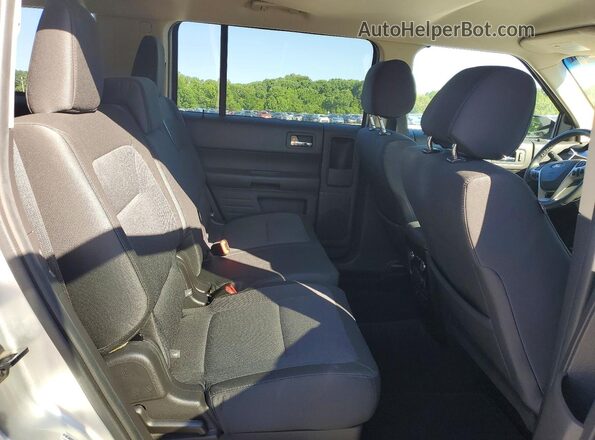 2FMGK5B85KBA10805 2019 FORD FLEX Silver Vista interior trasera