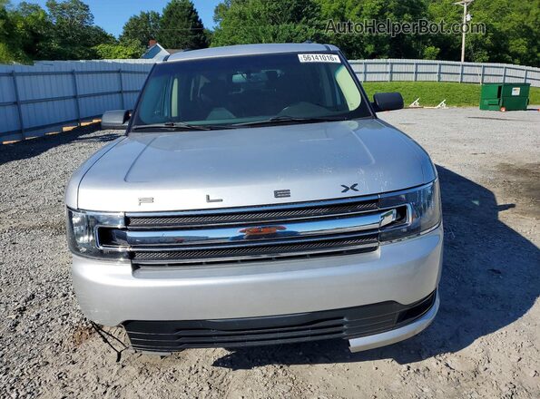 2FMGK5B85KBA10805 2019 FORD FLEX Silver Vista frontal