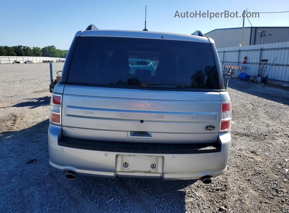 2FMGK5B85KBA10805 2019 FORD FLEX Silver Vista trasera