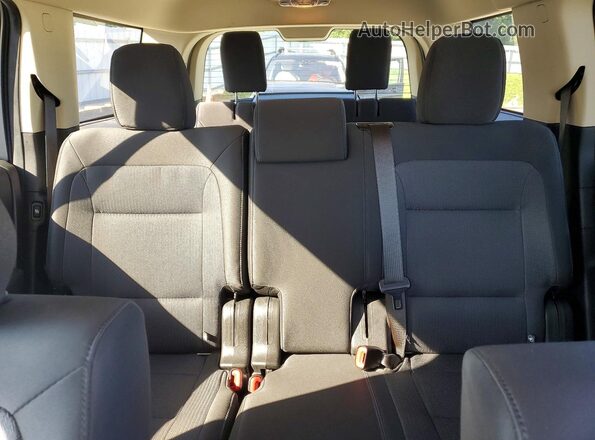 2FMGK5B85KBA10805 2019 FORD FLEX Silver Vista de los asientos traseros