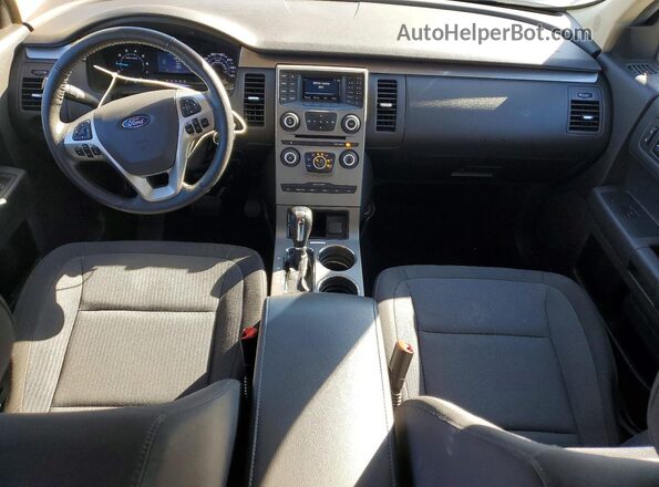 2FMGK5B85KBA10805 2019 FORD FLEX Silver Vista del salpicadero