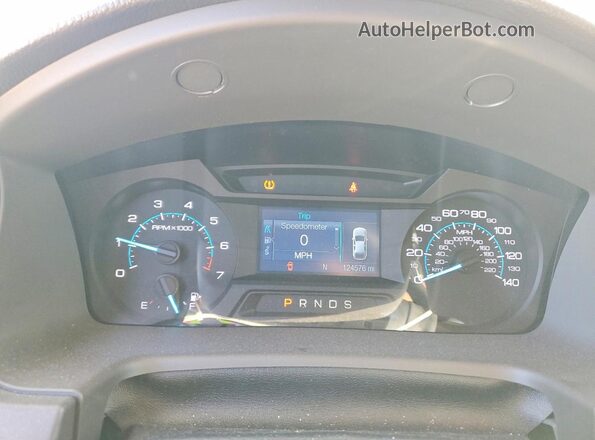 2FMGK5B85KBA10805 2019 FORD FLEX Silver Vista del cuadro de instrumentos