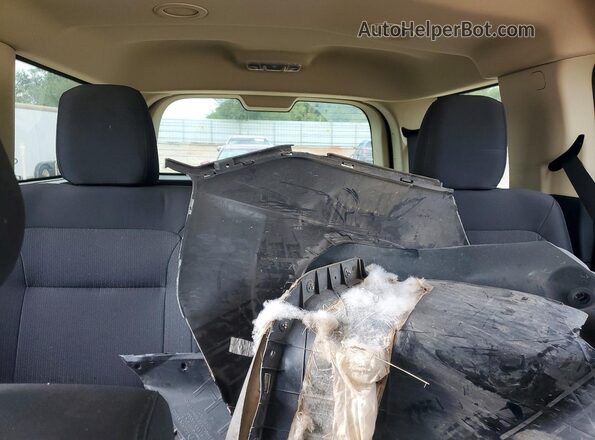 2FMGK5B88JBA10814 2018 FORD FLEX Gray Widok tylnych siedzeń
