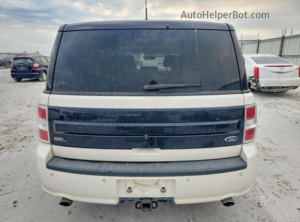2FMGK5C80KBA39157 2019 FORD FLEX White Vista trasera