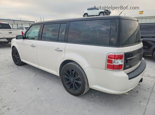 2FMGK5C80KBA39157 2019 FORD FLEX White Trasero izquierdo