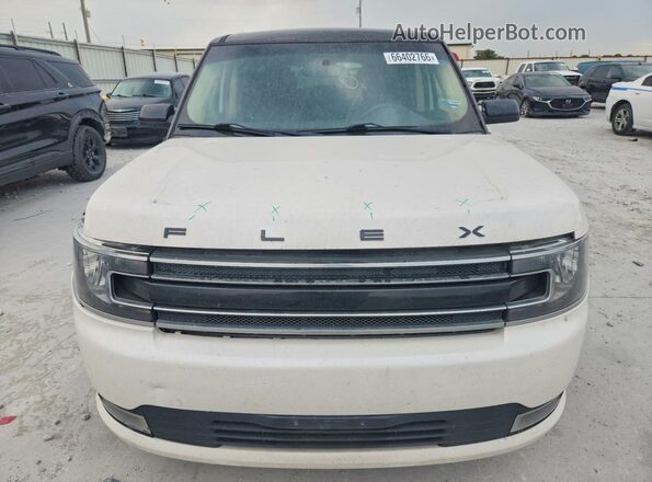 2FMGK5C80KBA39157 2019 FORD FLEX White Vista frontal