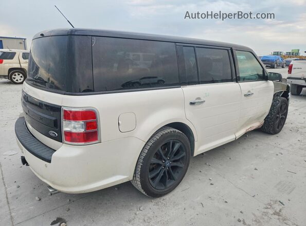 2FMGK5C80KBA39157 2019 FORD FLEX White Trasero derecho